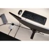 Kensington kit de bloqueo para escritorio y periféricos 2.0, 2,44 m, Kensington, llave, acero al carbono, negro, plata