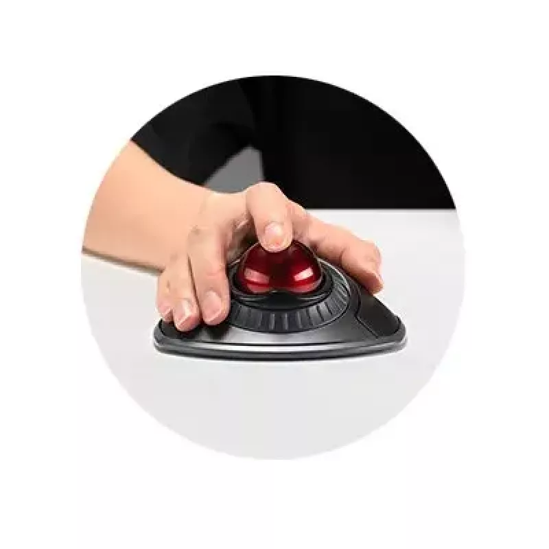 Kensington Orbit trackball inalámbrico con anillo de desplazamiento - negro