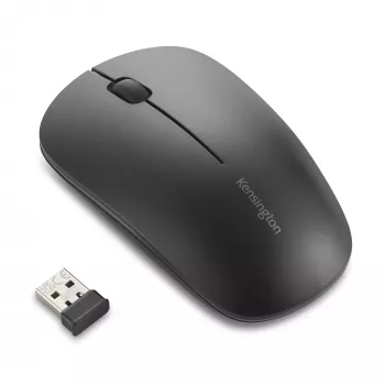 Kensington MY230 EQ ratón recargable – inalámbrico – tamaño medio, ambidiestro, RF Wireless + Bluetooth, 1200 DPI, negro