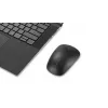 Kensington MY230 EQ ratón recargable – inalámbrico – tamaño medio, ambidiestro, RF Wireless + Bluetooth, 1200 DPI, negro