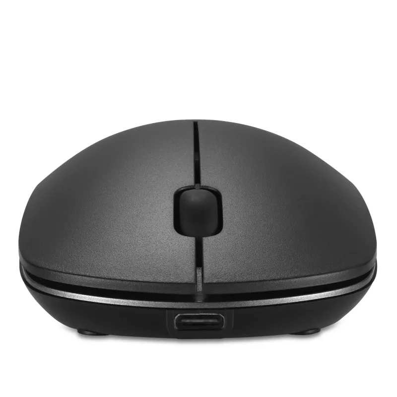 Kensington MY230 EQ ratón recargable – inalámbrico – tamaño medio, ambidiestro, RF Wireless + Bluetooth, 1200 DPI, negro