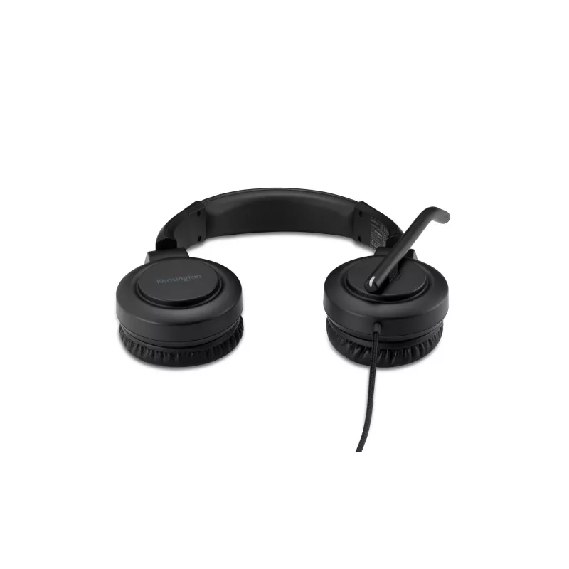 Kensington H1000 auriculares USB-C on-ear, con cable, llamadas/música, 20 – 20000 Hz, 190 g, auriculares, negro