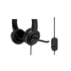 Kensington H1000 auriculares USB-C on-ear, con cable, llamadas/música, 20 – 20000 Hz, 190 g, auriculares, negro
