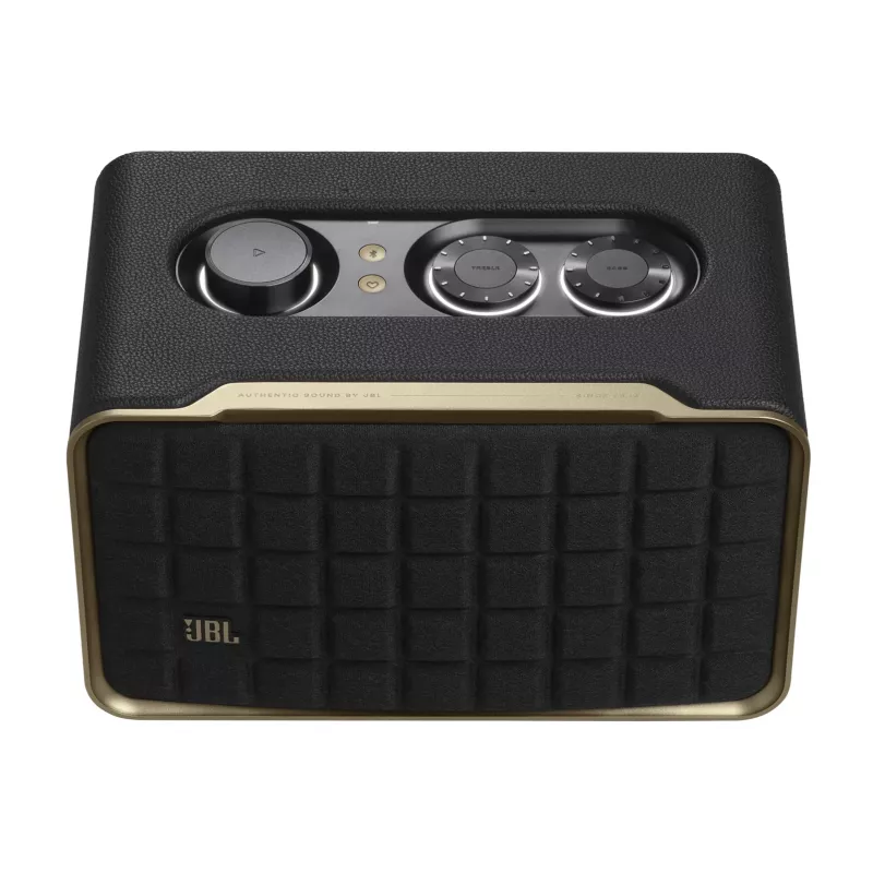 Altavoz portátil estéreo JBL Authentics 200 negro 45 W