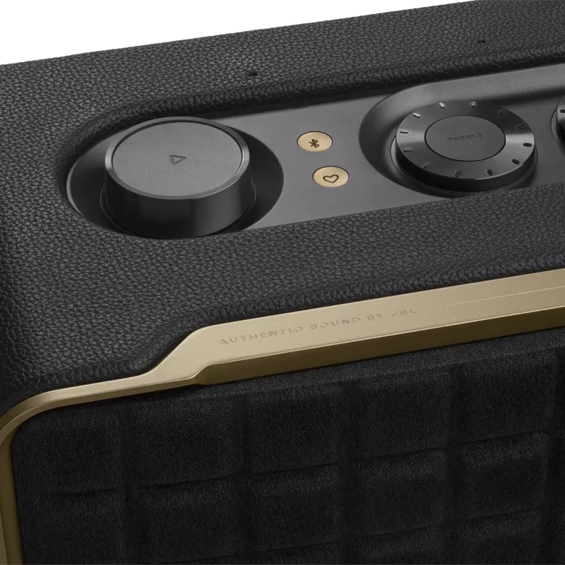 Altavoz portátil estéreo JBL Authentics 200 negro 45 W