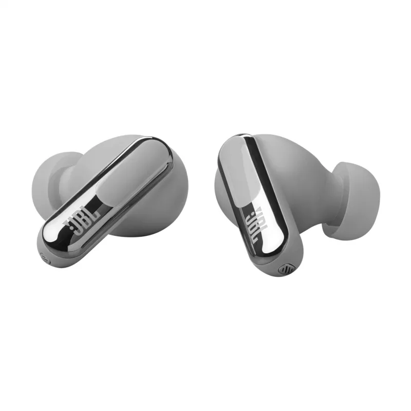 Auriculares JBL Live Beam 3 inalámbricos in-ear llamadas/música/deporte/día a día Bluetooth plateados