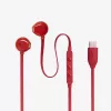 JBL Tune 305C Headset con cable In-Ear Llamadas/Música USB Type-C Rojo