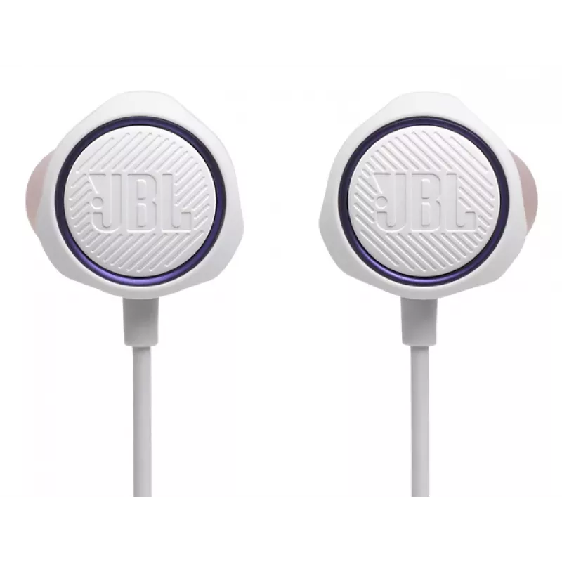JBL Quantum 50C Headset con cable In-Ear Gaming Blanco