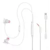 JBL Quantum 50C Headset con cable In-Ear Gaming Blanco