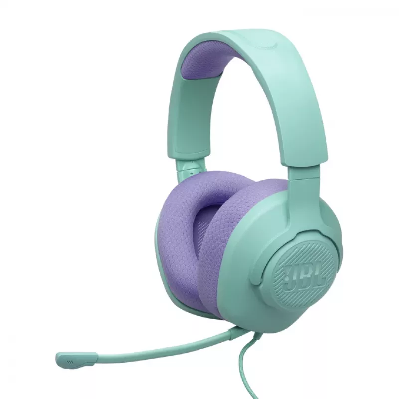 JBL Quantum 100M2 Headset con cable Diadema Gaming Cian