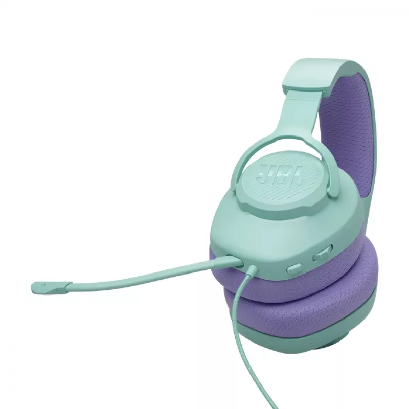 JBL Quantum 100M2 Headset con cable Diadema Gaming Cian