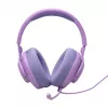 Headset gaming over-ear con cable JBL Quantum 100M2 — circumaural, 20–20000 Hz, cable de 1,2 m, violeta