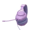 Headset gaming over-ear con cable JBL Quantum 100M2 — circumaural, 20–20000 Hz, cable de 1,2 m, violeta