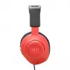 JBL Quantum 100N Headset con cable Diadema Gaming Azul, Rojo