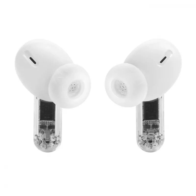 JBL Tune Beam 2 Ghost Edition Headset Inalámbrico In-Ear Música/Uso diario Bluetooth Blanco