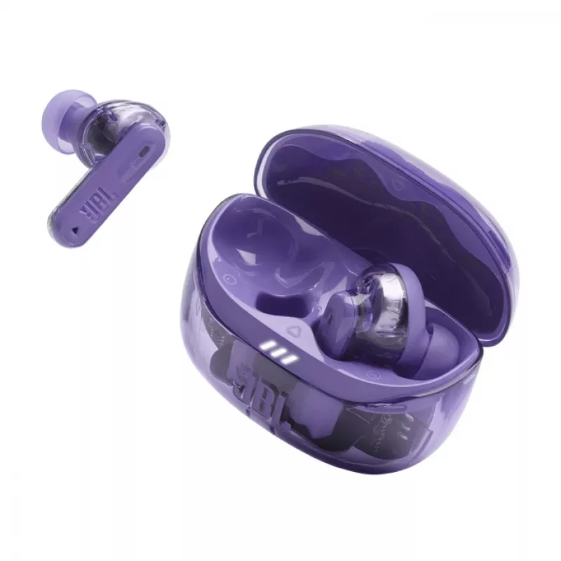 JBL Tune Beam 2 Ghost Edition Headset Inalámbrico In-Ear Música/Uso diario Bluetooth Lila