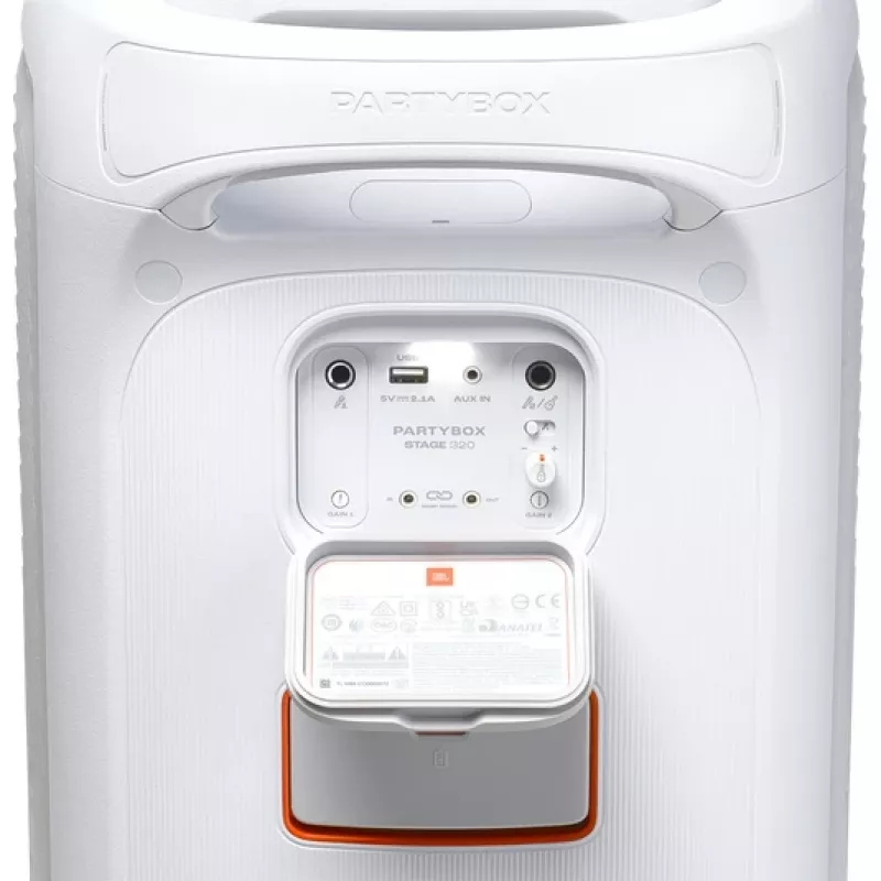 JBL PartyBox Stage 320 Altavoz de fiesta Blanco 240 W