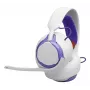 JBL Quantum 250 Headset con cable Diadema Gaming Lila, Blanco