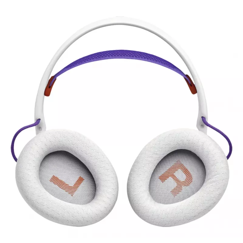JBL Quantum 250 Headset con cable Diadema Gaming Lila, Blanco