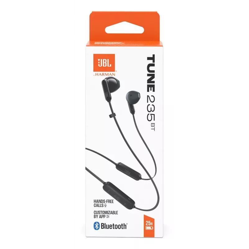 JBL Tune 235BT Headset Inalámbrico In-Ear Llamadas/Música Bluetooth Negro