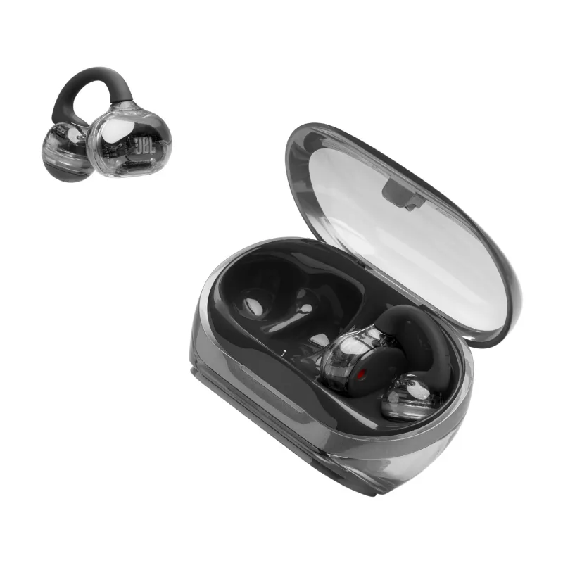 JBL Soundgear Clips Headset True Wireless Stereo (TWS) Gancho de oreja Llamadas/Música Bluetooth Negro