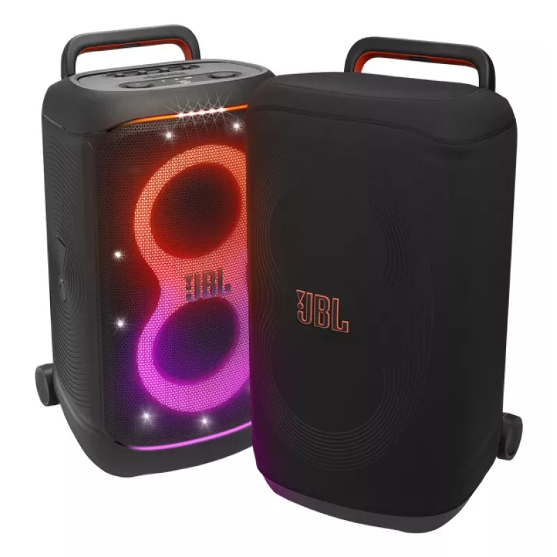 Funda para altavoz JBL Partycover 520 negra – funda protectora de tela para JBL PartyBox 520