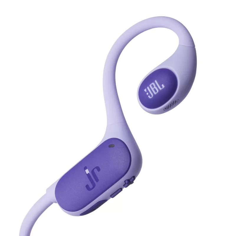 JBL Junior Free auriculares inalámbricos deportivos open-ear Bluetooth lila