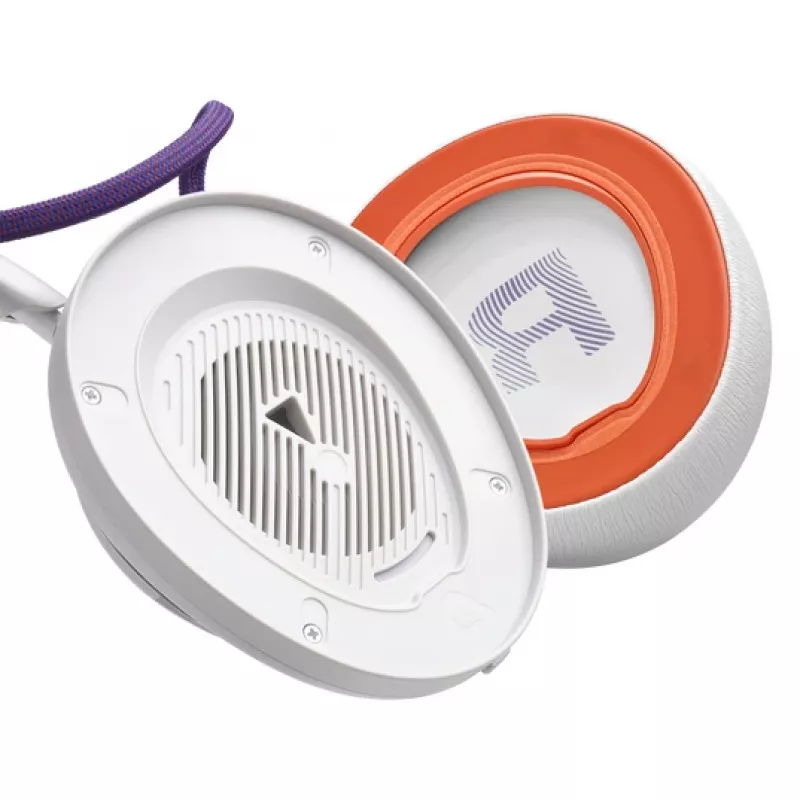 JBL Quantum 950 auricular inalámbrico de diadema gaming USB Type-C Bluetooth base de carga naranja, plata, blanco