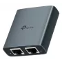 Divisor de red TP-Link EH210 carcasa de metal negra 58 mm de ancho