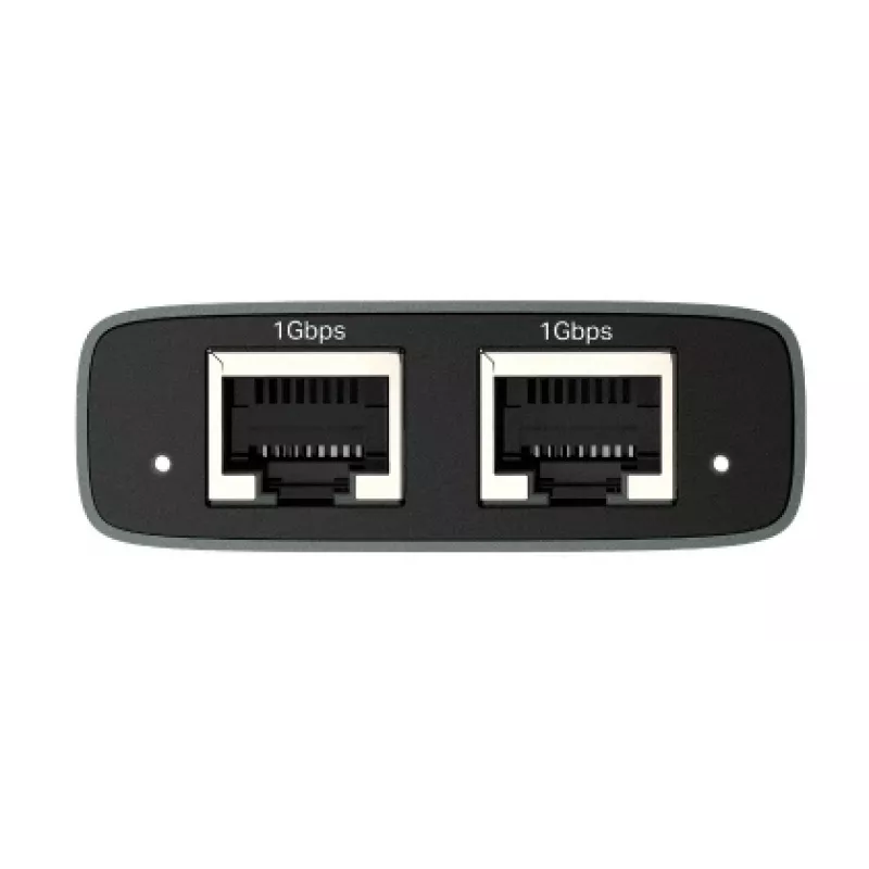 Divisor de red TP-Link EH210 carcasa de metal negra 58 mm de ancho