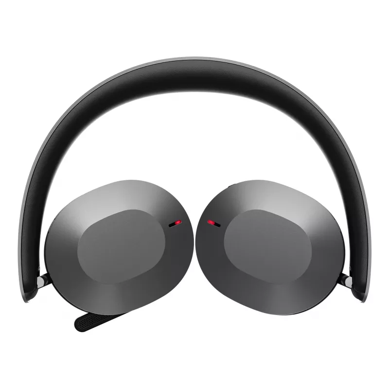 Lenovo 4XD1T60925 auricular/auricular con micrófono inalámbrico de diadema oficina/call center USB Type-C Bluetooth gris