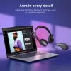 Lenovo 4XD1T60925 auricular/auricular con micrófono inalámbrico de diadema oficina/call center USB Type-C Bluetooth gris