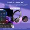 Lenovo 4XD1T60925 auricular/auricular con micrófono inalámbrico de diadema oficina/call center USB Type-C Bluetooth gris