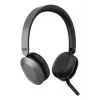Lenovo 4XD1T60925 auricular/auricular con micrófono inalámbrico de diadema oficina/call center USB Type-C Bluetooth gris