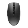 HP 715 ratón recargable multidispositivo, ambidiestro, RF Wireless + Bluetooth, 3000 DPI, negro