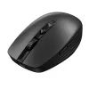 HP 715 ratón recargable multidispositivo, ambidiestro, RF Wireless + Bluetooth, 3000 DPI, negro