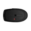 HP 715 ratón recargable multidispositivo, ambidiestro, RF Wireless + Bluetooth, 3000 DPI, negro