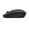 HP 715 ratón recargable multidispositivo, ambidiestro, RF Wireless + Bluetooth, 3000 DPI, negro