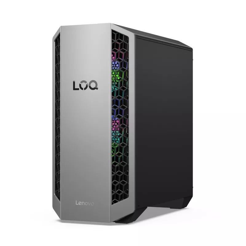 Lenovo LOQ Tower 26ADR10 AMD Ryzen™ 7 8745HX 16 GB DDR5-SDRAM 1 TB SSD NVIDIA GeForce RTX 5070 Windows 11 Home PC negro