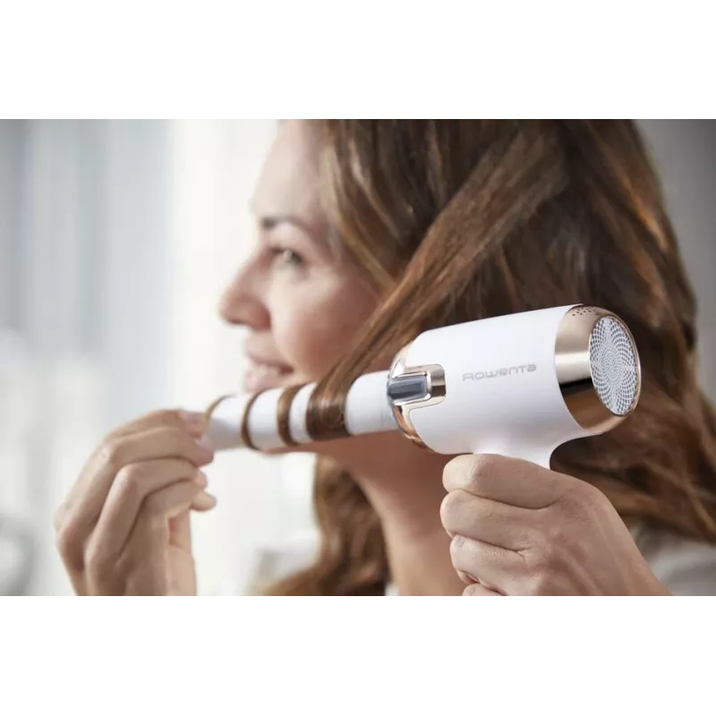 Rowenta Ultimate Experience Air Care CF 4310 rizador de pelo, blanco / cobre