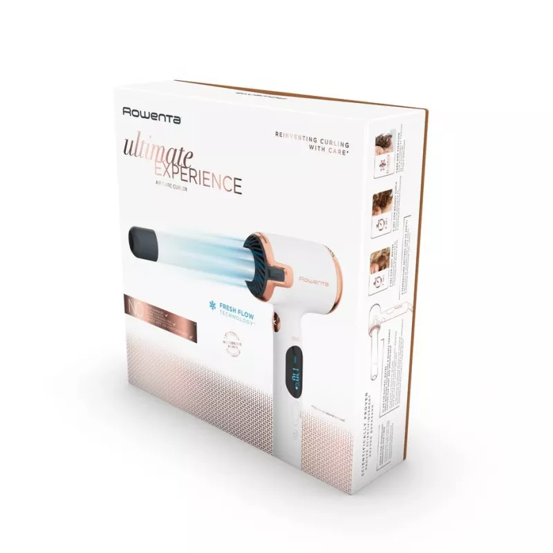 Rowenta Ultimate Experience Air Care CF 4310 rizador de pelo, blanco / cobre