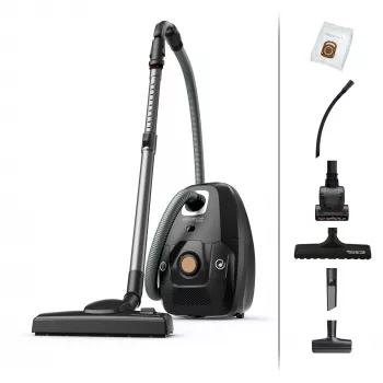 Aspirador de suelo ROWENTA Green Force Effitech RO6189 — 400 W, 4,5 L bolsa de polvo, HEPA, limpieza en seco