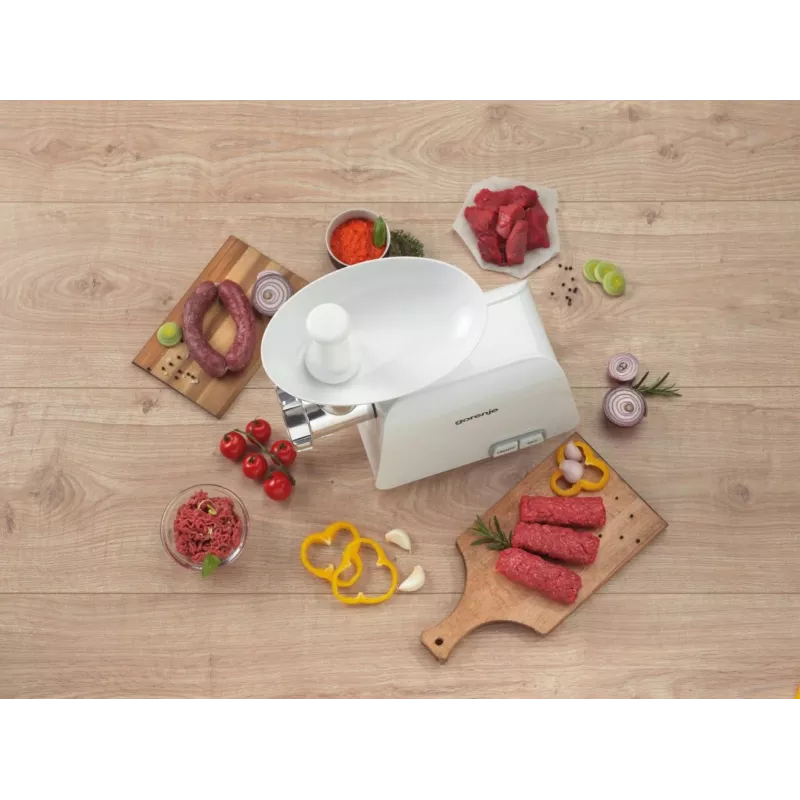 Gorenje MG1602W Picadora de carne 1600 W Blanco