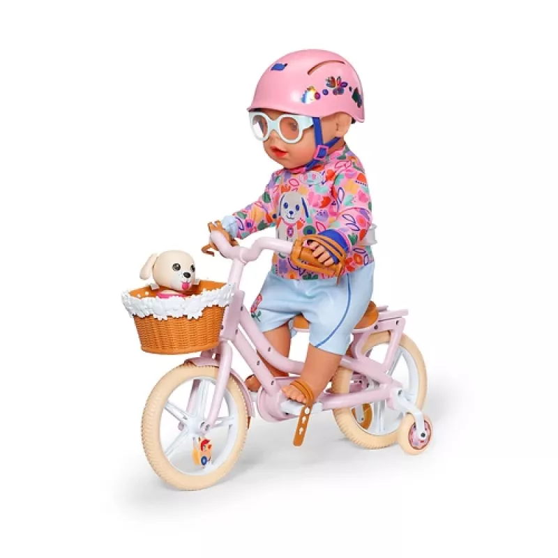 BABY born @ Bike con Lucky Set de bicicleta para muñecas