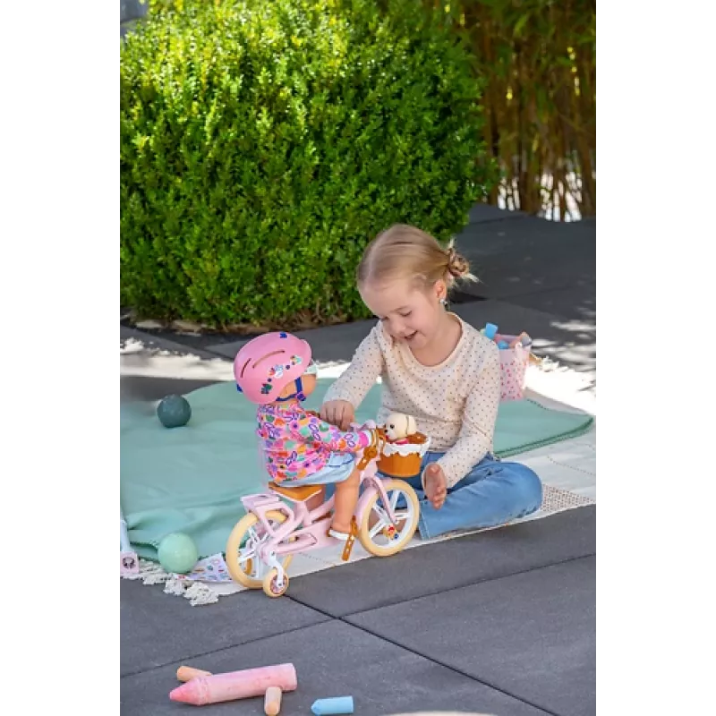 BABY born @ Bike con Lucky Set de bicicleta para muñecas