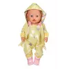 BABY born conjunto de lluvia 43cm, set de lluvia para muñeca, 3 años