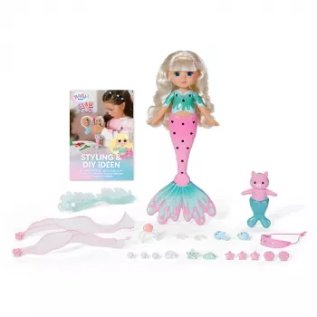 BABY born @ Glam Up Sparkle, muñeca bebé, femenino, a partir de 4 años, niño/niña, 430 mm, multicolor