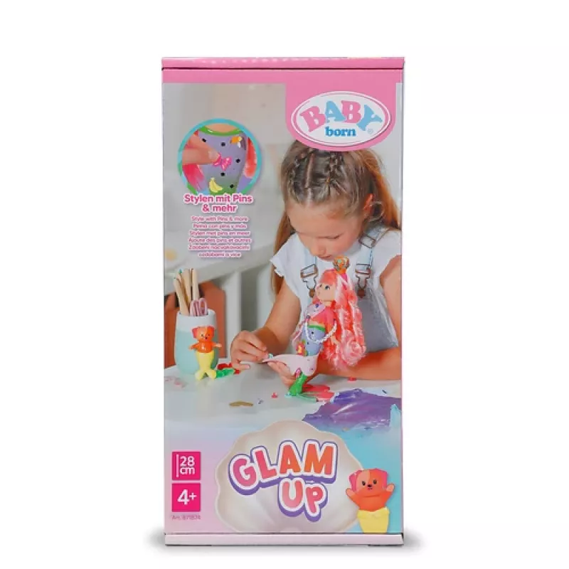 BABY born @ Glam Up Sunshine, muñeca bebé, femenino, 4 años, niño/niña, multicolor