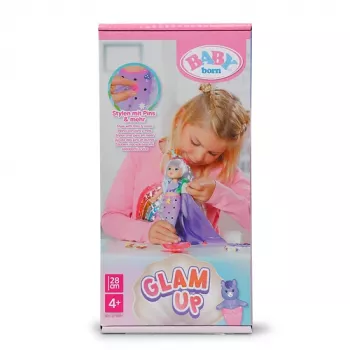 BABY born @ Glam Up Aura, muñeca bebé, femenino, 4 años, niño/niña, multicolor