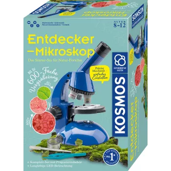 Kosmos 63605, microscopio, biología, 8 años, azul